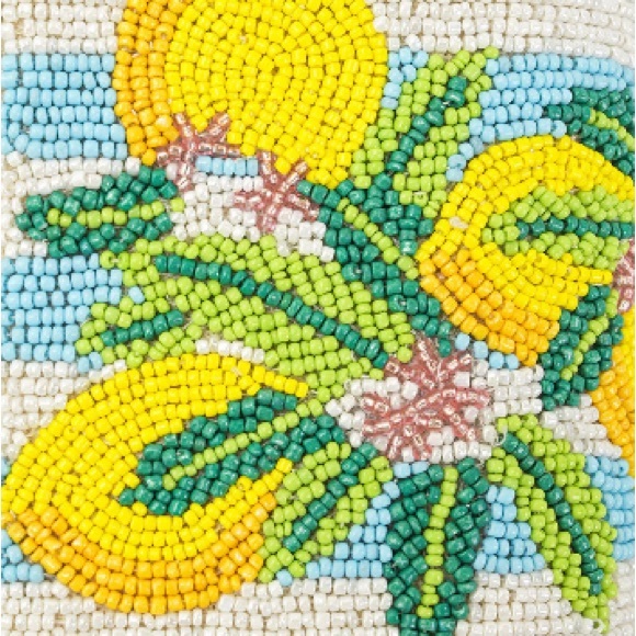 America & Beyond Limoncello Striped Shoulder Bag - Picture 4 of 10